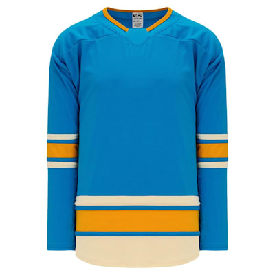  (Athletic Knit H550B Gamewear Hockey Jersey - St. Louis Blues - Junior)