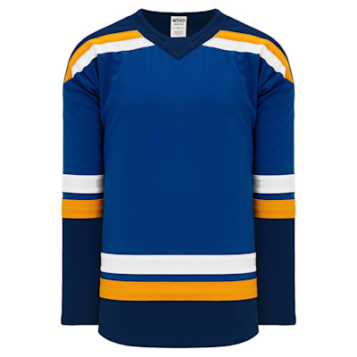  (Athletic Knit H550B Gamewear Hockey Jersey - St. Louis Blues - Junior)