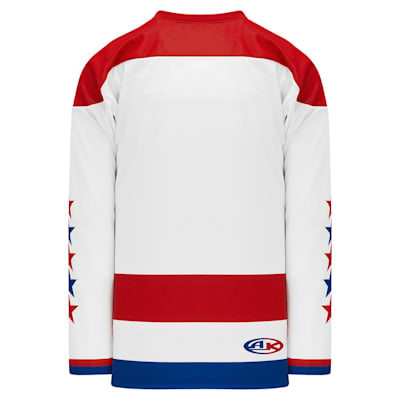  (Athletic Knit H550C Gamewear Hockey Jersey - Washington Capitals - Junior)