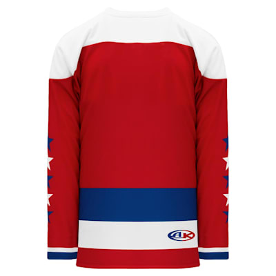  (Athletic Knit H550C Gamewear Hockey Jersey - Washington Capitals - Junior)