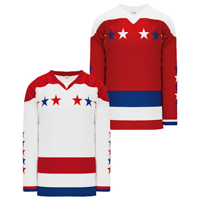  (Athletic Knit H550C Gamewear Hockey Jersey - Washington Capitals - Junior)