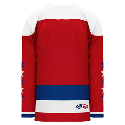  (Athletic Knit H550C Gamewear Hockey Jersey - Washington Capitals - Senior)
