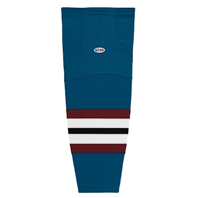  (Athletic Knit HS2100 Gamewear Hockey Socks - Colorado Avalanche - Junior)