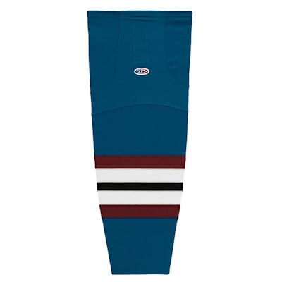  (Athletic Knit HS2100 Gamewear Hockey Socks - Colorado Avalanche - Intermediate)
