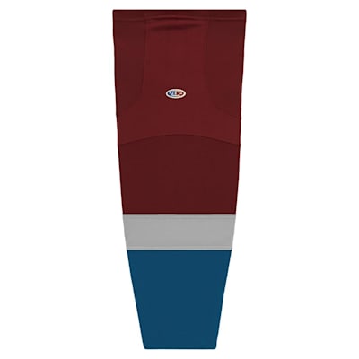  (Athletic Knit HS2100 Gamewear Hockey Socks - Colorado Avalanche - Intermediate)