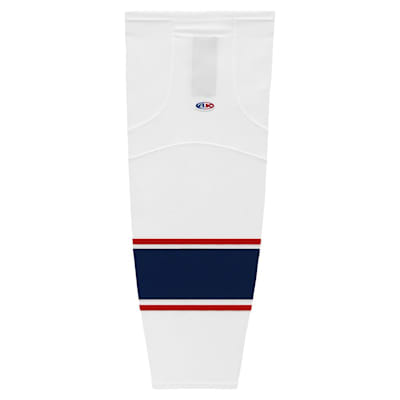  (Athletic Knit HS2100 Gamewear Hockey Socks - Columbus Blue Jackets - Junior)
