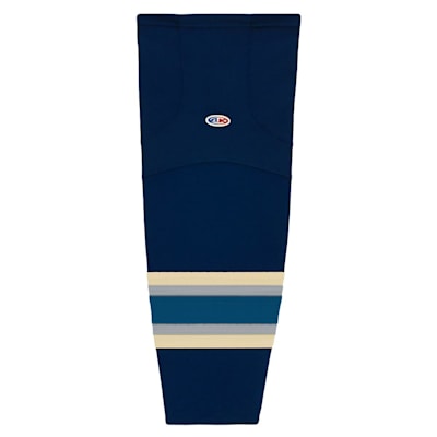  (Athletic Knit HS2100 Gamewear Hockey Socks - Columbus Blue Jackets - Junior)