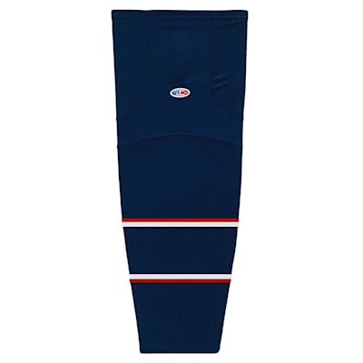  (Athletic Knit HS2100 Gamewear Hockey Socks - Columbus Blue Jackets - Intermediate)