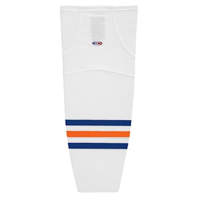  (Athletic Knit HS2100 Gamewear Hockey Socks - Edmonton Oilers - Junior)