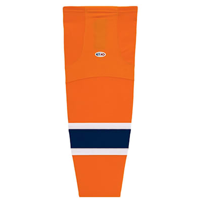  (Athletic Knit HS2100 Gamewear Hockey Socks - Edmonton Oilers - Junior)