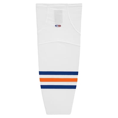  (Athletic Knit HS2100 Gamewear Hockey Socks - Edmonton Oilers - Intermediate)