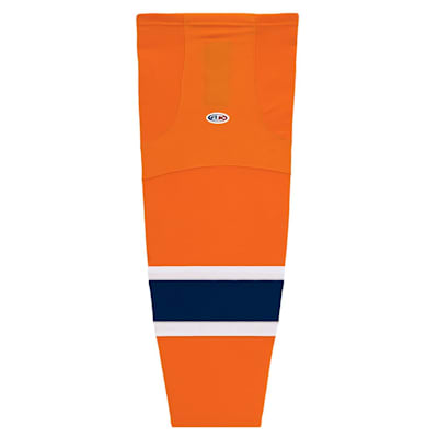  (Athletic Knit HS2100 Gamewear Hockey Socks - Edmonton Oilers - Intermediate)