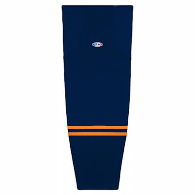  (Athletic Knit HS2100 Gamewear Hockey Socks - Edmonton Oilers - Intermediate)