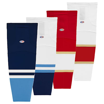  (Athletic Knit HS2100 Gamewear Hockey Socks - Florida Panthers - Junior)