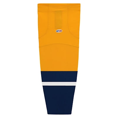  (Athletic Knit HS2100 Gamewear Hockey Socks - Nashville Predators - Intermediate)
