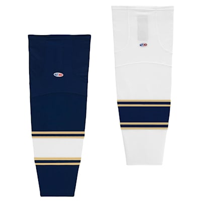  (Athletic Knit HS2100 Gamewear Hockey Socks - Notre Dame - Junior)