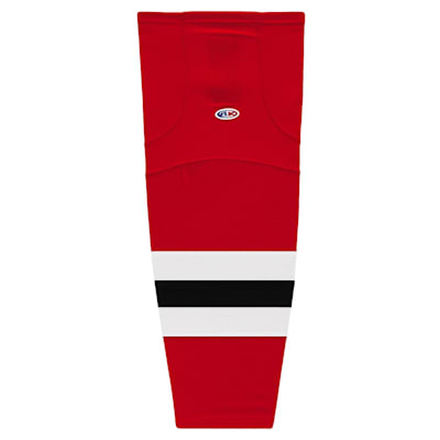  (Athletic Knit HS2100 Gamewear Hockey Socks - New Jersey Devils - Intermediate)