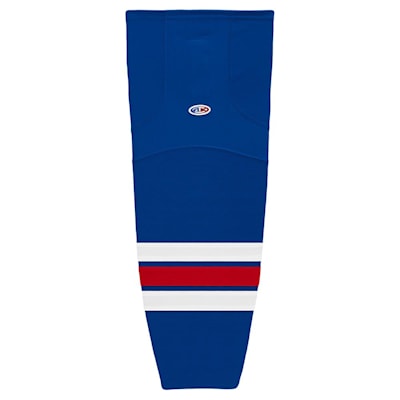  (Athletic Knit HS2100 Gamewear Hockey Socks - New York Rangers - Junior)
