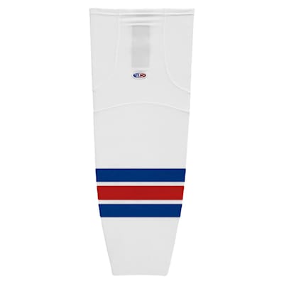  (Athletic Knit HS2100 Gamewear Hockey Socks - New York Rangers - Junior)