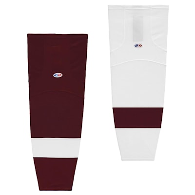  (Athletic Knit HS2100 Gamewear Hockey Socks - Peterborough Petes - Junior)