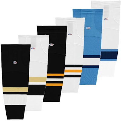  (Athletic Knit HS2100 Gamewear Hockey Socks - Pittsburgh Penguins - Junior)