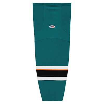 (Athletic Knit HS2100 Gamewear Hockey Socks - San Jose Sharks - Junior)