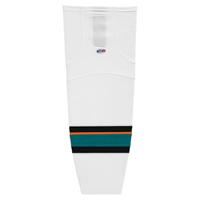  (Athletic Knit HS2100 Gamewear Hockey Socks - San Jose Sharks - Intermediate)