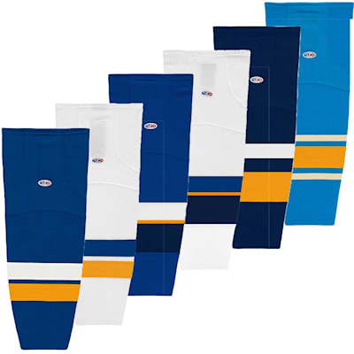  (Athletic Knit HS2100 Gamewear Hockey Socks - St. Louis Blues - Senior)