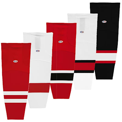  (Athletic Knit HS2100 Gamewear Hockey Socks - Team Canada - Intermediate)