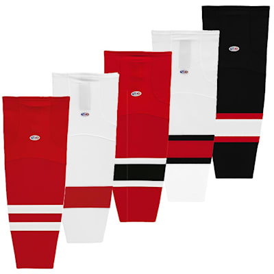  (Athletic Knit HS2100 Gamewear Hockey Socks - Team Canada - Senior)