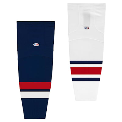  (Athletic Knit HS2100 Gamewear Hockey Socks - USA Hockey - Junior)