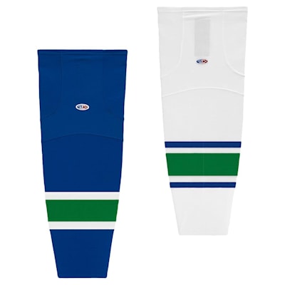  (Athletic Knit HS2100 Gamewear Hockey Socks - Vancouver Canucks - Senior)