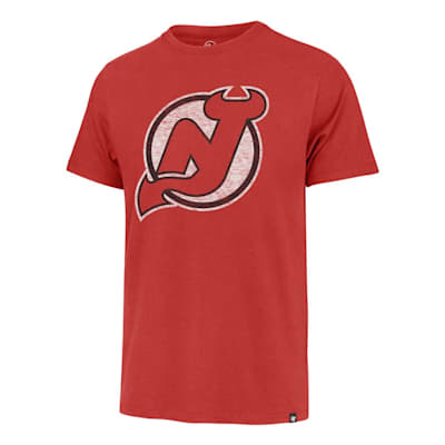 47 Brand Premier Franklin Tee - NJ Devils - Adult - Red - New Jersey Devils - M