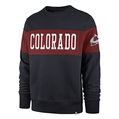  (47 Brand Interstate Crew Sweater - Colorado Avalanche - Adult)