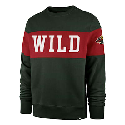 Gildan Minnesota Wild Crewneck Sweatshirt Black L