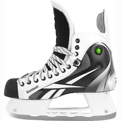 Reebok 11K White Pump Ice - Junior | Pure Hockey Equipment