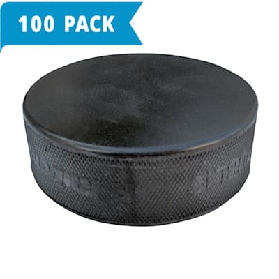 Pack of 100 Ice Hockey Pucks 