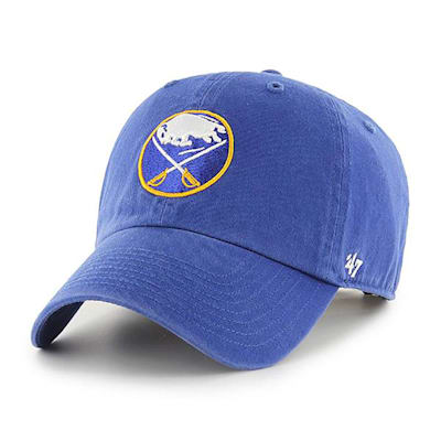 Men's '47 Blue Buffalo Sabres Five Point Patch Clean Up Adjustable Hat