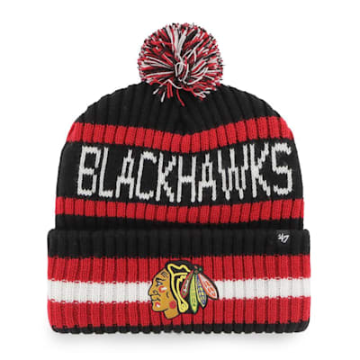 47 Brand Bering Cuff Knit Chicago Blackhawks Adult Pure