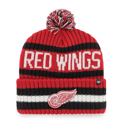  (47 Brand Bering Cuff Knit - Detroit Red Wings - Adult)