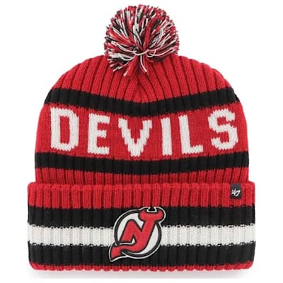  (47 Brand Bering Cuff Knit - NJ Devils - Adult)