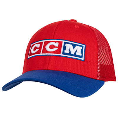  (CCM 3 Block Mesh Adjustable Trucker Cap - Adult)
