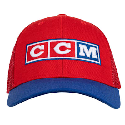  (CCM 3 Block Mesh Adjustable Trucker Cap - Adult)