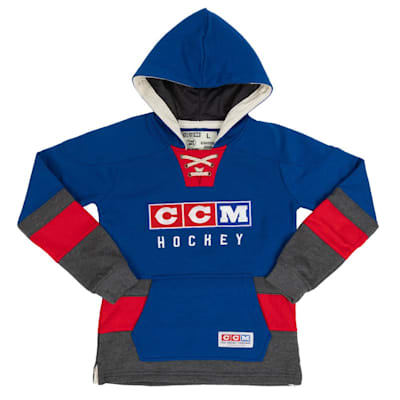 Ccm hoodie with laces sale