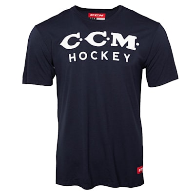 CCM Vintage Logo Short Sleeve Tee Shirt Youth Pure Hockey