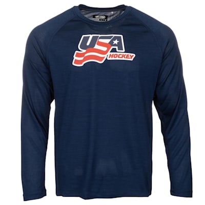 USA Hockey Performance Long Sleeve Tee - Adult | Pure Hockey Equipment