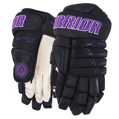Purple hockey gloves sale
