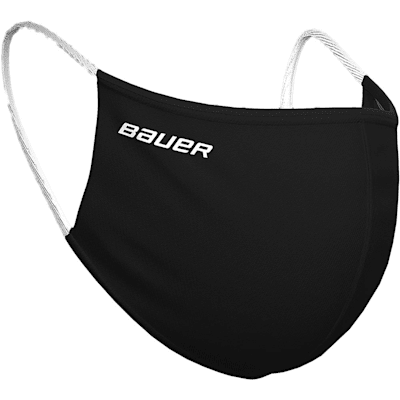  (Bauer Reversible Fabric Face Mask - Black/Camo)