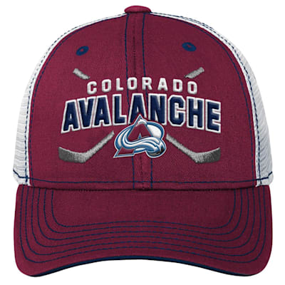  (Outerstuff Core Lockup Meshback Adjustable Hat - Colorado Avalanche - Youth)
