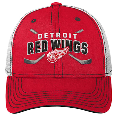  (Outerstuff Core Lockup Meshback Adjustable Hat - Detroit Red Wings - Youth)